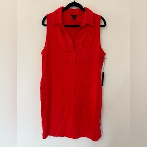 NWT Red Tahari Shift Dress size 14
